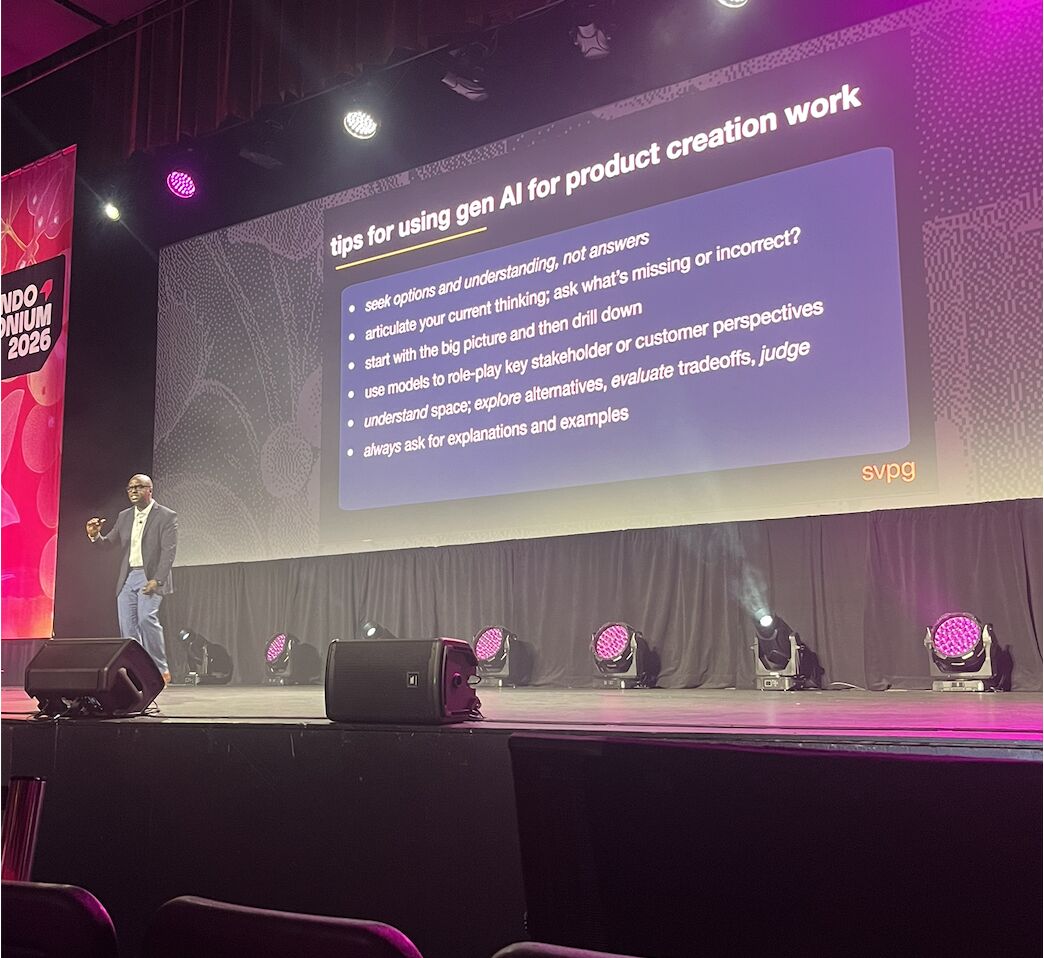 SVPG session: tips for using gen AI for product creation work